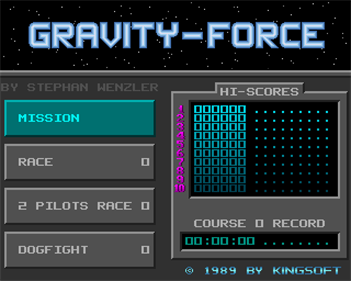 Gravity Force - Screenshot - Game Select Image