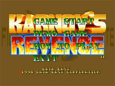 Fighter's History Dynamite - Screenshot - Game Title Image