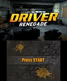 Driver: Renegade - Screenshot - Game Title Image