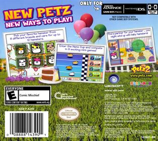 Petz: Hamsterz 2 - Box - Back Image