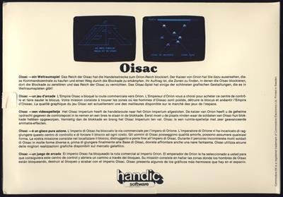 Oisac - Box - Back Image