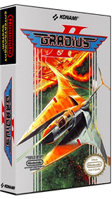 Gradius II - Box - 3D Image