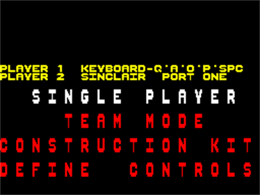TRAZ: Transformable Arcade Zone  - Screenshot - Game Select Image