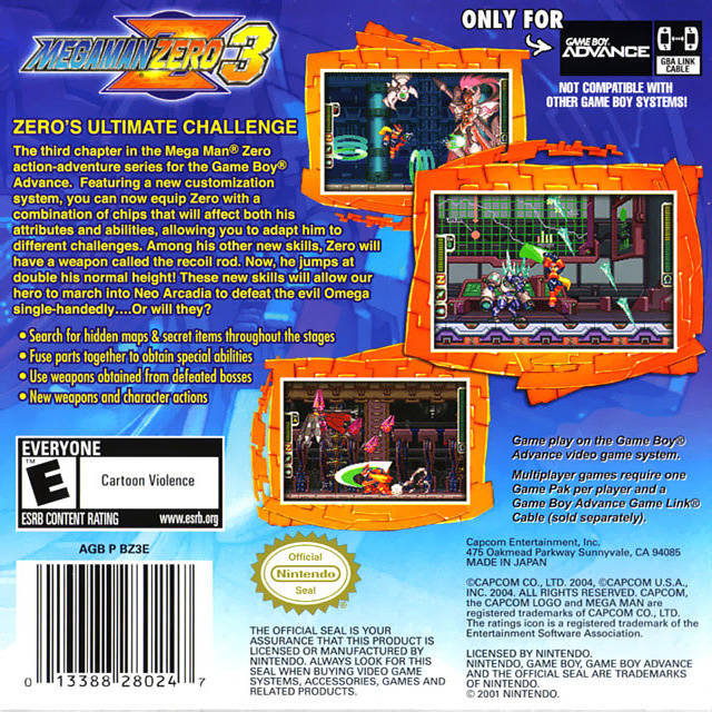 Mega Man Zero 3 Images - LaunchBox Games Database