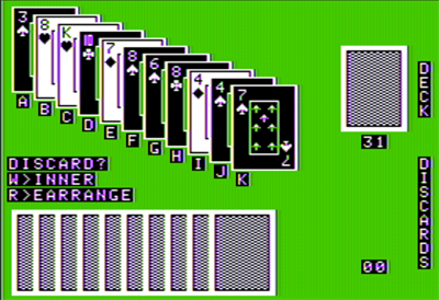 Computer Gin Rummy - Screenshot - Gameplay Image