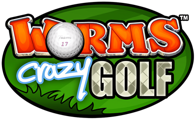 Worms: Crazy Golf - Clear Logo Image
