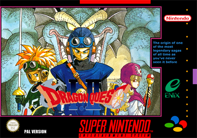Dragon Quest I.II - Fanart - Box - Front Image