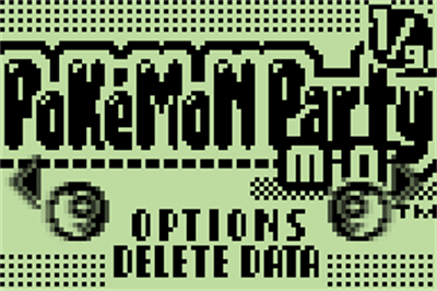 Pokémon Party Mini - Screenshot - Game Title Image