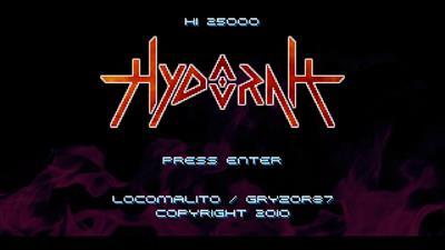 Hydorah - Screenshot - Game Title Image