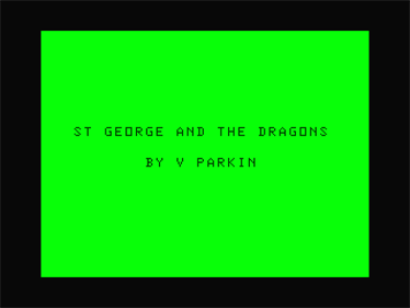 St George and the Dragons - Screenshot - Game Title Image