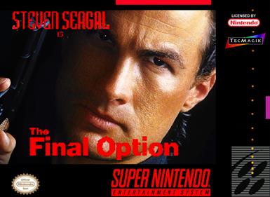 Steven Seagal is The Final Option - Fanart - Box - Front Image