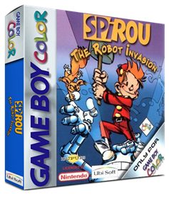 Spirou: The Robot Invasion - Box - 3D Image