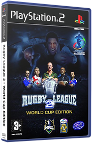 Rugby League 2: World Cup Edition - Box - 3D Image