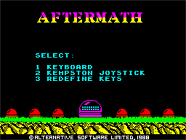 Aftermath  - Screenshot - Game Select Image