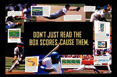 MLBPA Baseball - Advertisement Flyer - Front Image