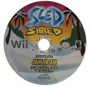 Sled Shred featuring the Jamaican Bobsled Team - Disc Image