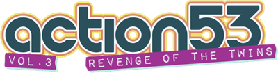 Action 53 Vol. 3: Revenge of the Twins - Clear Logo Image
