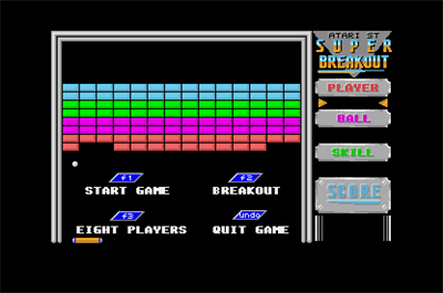 Super Breakout - Screenshot - Game Select Image