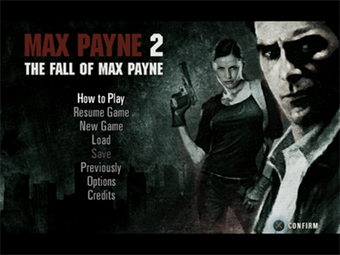 Max Payne 2: The Fall of Max Payne - Screenshot - Game Title Image