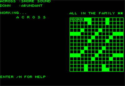 Dell Crossword Puzzles - Screenshot - Gameplay Image