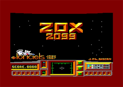 Zox 2099 - Screenshot - Game Title Image