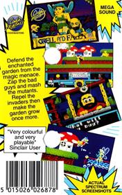 Grell & Fella in the Enchanted Garden - Box - Back Image