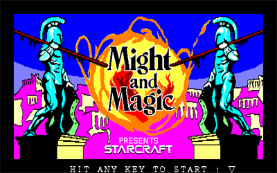 Might and Magic: Book One: Secret of the Inner Sanctum - Screenshot - Game Title Image