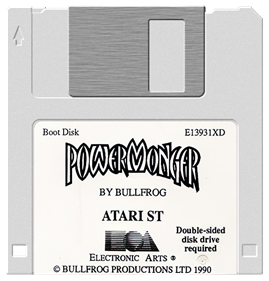 PowerMonger - Fanart - Disc Image