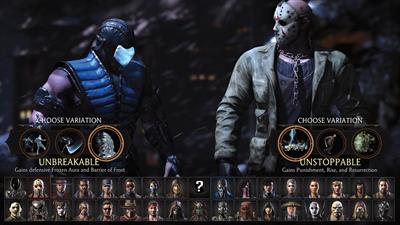 Mortal Kombat XL - Screenshot - Game Select Image