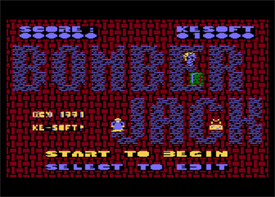 Bomber Jack - Screenshot - Game Title Image