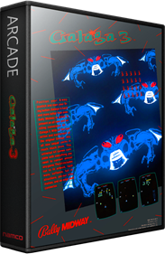 Galaga 3 - Box - 3D Image