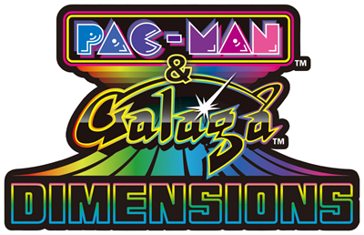 Pac-Man & Galaga Dimensions - Clear Logo Image