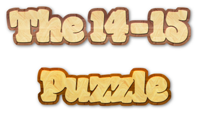 The 14-15 Puzzle - Clear Logo Image