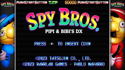 Spy Bros. (Pipi & Bibi's DX) - Screenshot - Game Title Image