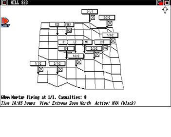 UMS: The Universal Military Simulator: Vietnam: Scenario Disk Two - Screenshot - Gameplay Image
