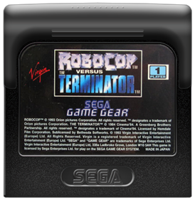 RoboCop Versus the Terminator - Fanart - Cart - Front Image