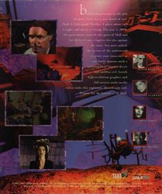 Hell: A Cyberpunk Thriller - Box - Back Image