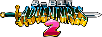 8-Bit Adventures 2 - Clear Logo Image