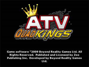 ATV: Quad Kings - Screenshot - Game Title Image