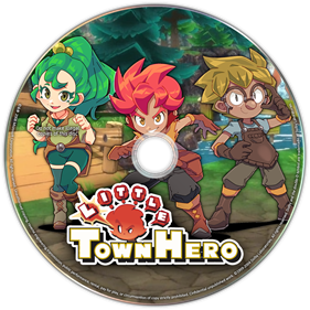 Little Town Hero - Fanart - Disc Image