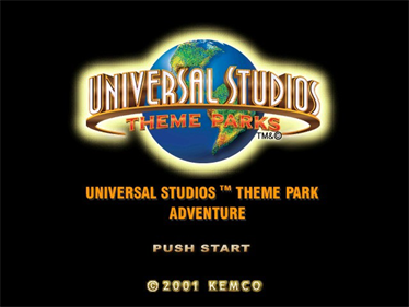 Universal Studios Theme Parks Adventure - Screenshot - Game Title Image