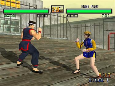 Virtua Fighter 3tb - Screenshot - Gameplay Image