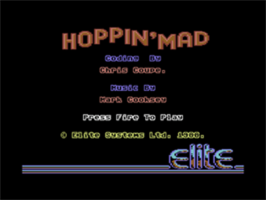 Hopping Mad - Screenshot - Game Title Image