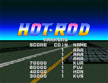 Hot Rod - Screenshot - High Scores Image
