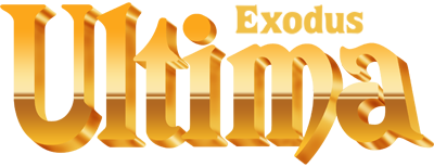Ultima: Exodus - Clear Logo Image