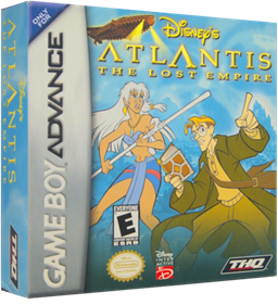 Disney's Atlantis: The Lost Empire - Box - 3D Image