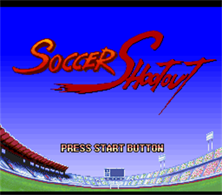 Capcom's Soccer Shootout - Screenshot - Game Title Image