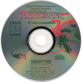 Dragon's Lair Trilogy - Disc Image