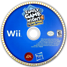 Hasbro Family Game Night 4: The Game Show - Disc Image