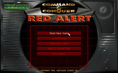 Vanilla Conquer Red Alert - Screenshot - Game Select Image